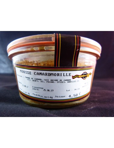 MOUSSE DE CANARD AUX MORILLES MOUSSE DE CANARD AUX MORILLES
