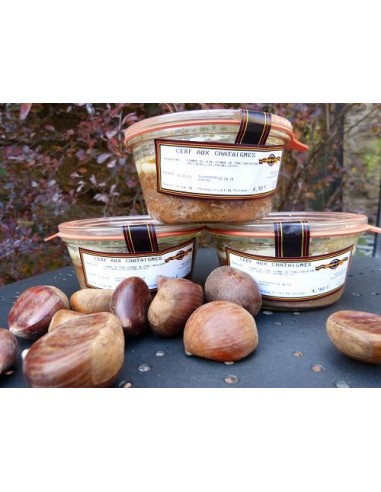 PATE DE CERF AUX CHATAIGNES EN VERRINE
