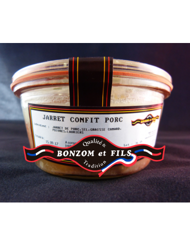 JARRET DE PORC CONFIT EN VERRINE