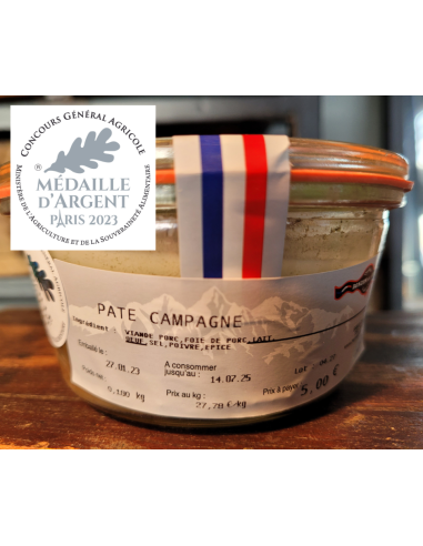 PATE DE CAMPAGNE EN VERRINE